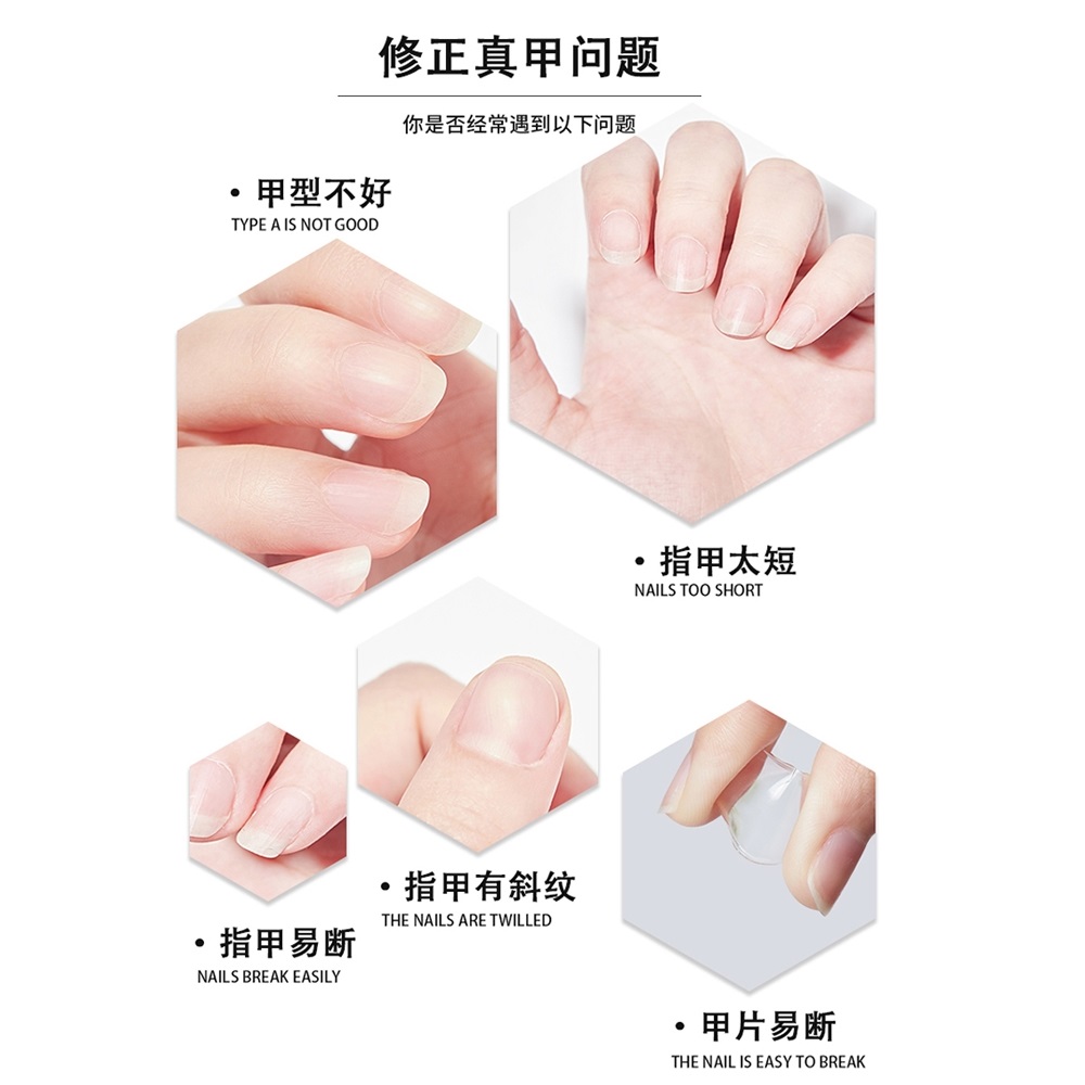 Nail Extension Tips False Full Tips/Half Tips 美甲甲片 (100/500 Pcs ...