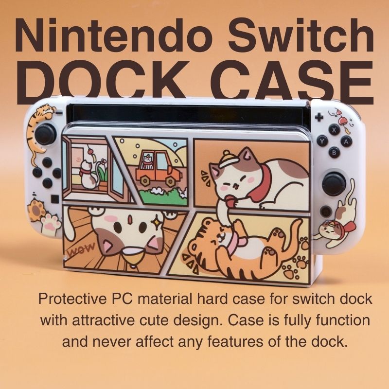 MONA Nintendo Switch Case for Switch OLED/V1/V2 Dockable Protective ...
