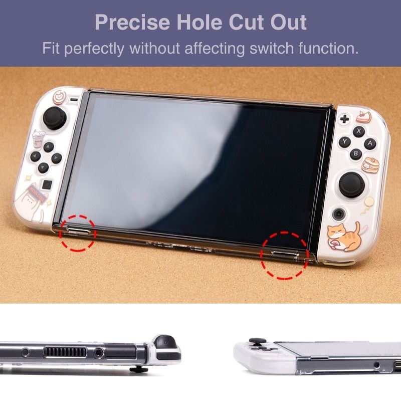 MONA Nintendo Switch Case for Switch OLED/V1/V2 Dockable Protective ...