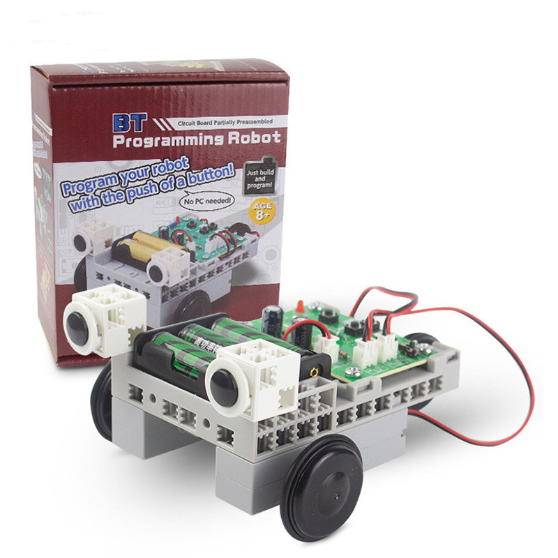 Coding Programming Robot Assembled Building Blocks Robotics Control Car ...