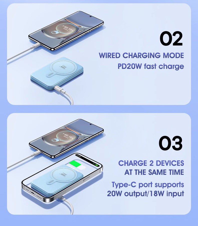 Original Remax Slim with Stand Magnetic Wireless Power Bank Charger ...