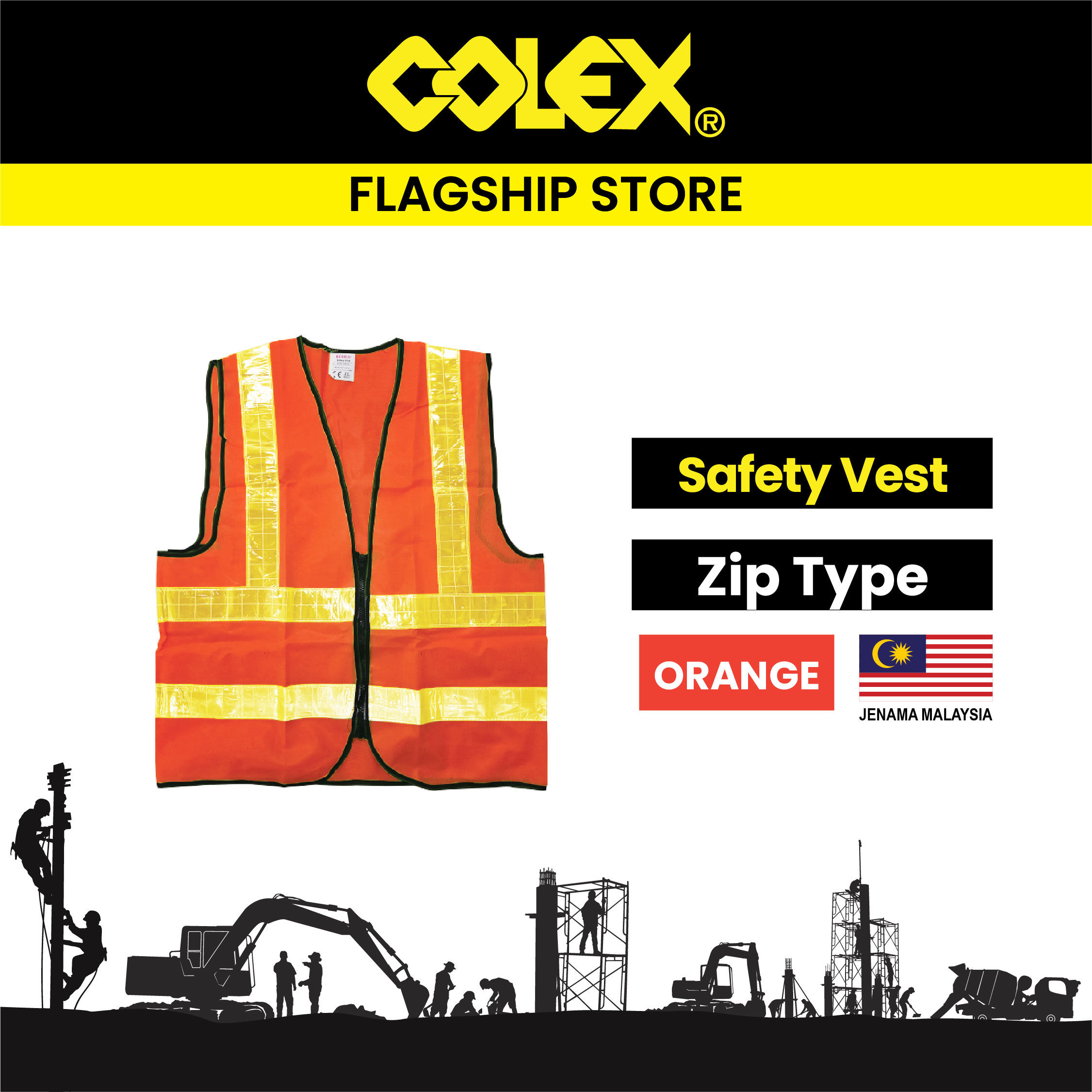 8x hot sale safety vest