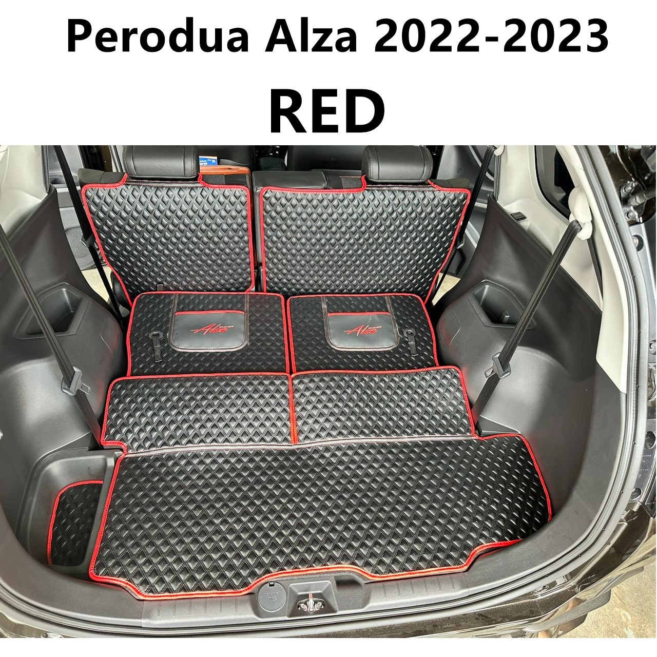 Perodua Alza 2022 -2025 High Quality PU Leather Rear Boot Cargo Car ...