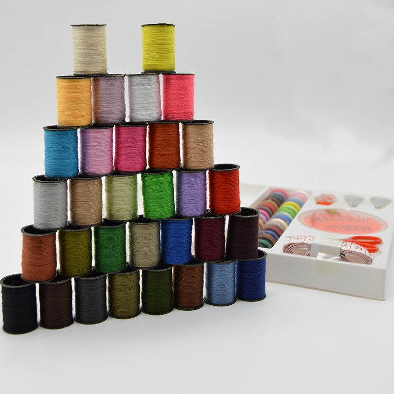 100pc Home Portable Mini Sewing Kit Tool Sewing Machine Thread Set DIY ...