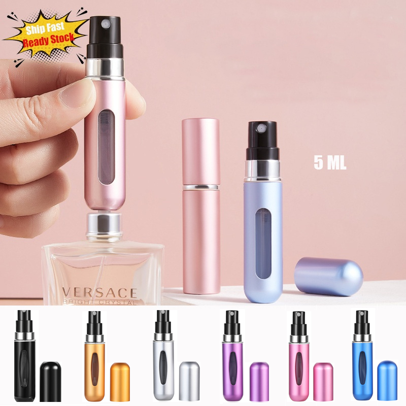 5ml Mini Perfume Bottle perfume atomizer bottles Refillable Portable ...