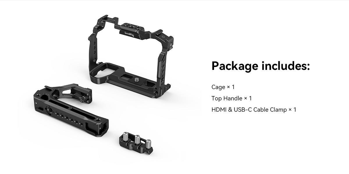 SmallRig S5 II S5 IIX Cage Kit 4143 for Panasonic LUMIX S5 II / S5 IIX ...