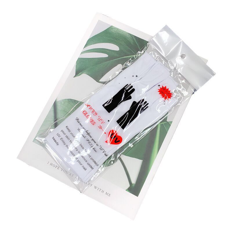 Anti UV Nail Gloves Hand Skin Protection 美甲手套防辐射防紫外线防照黑光疗机烤灯阻隔露指手套 (1 ...