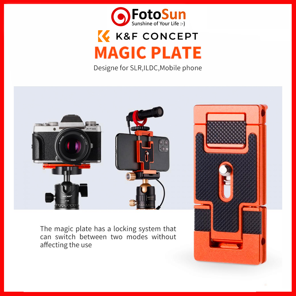 K&F Concept Arca Swiss Magic plate Quick release camera plate for ...