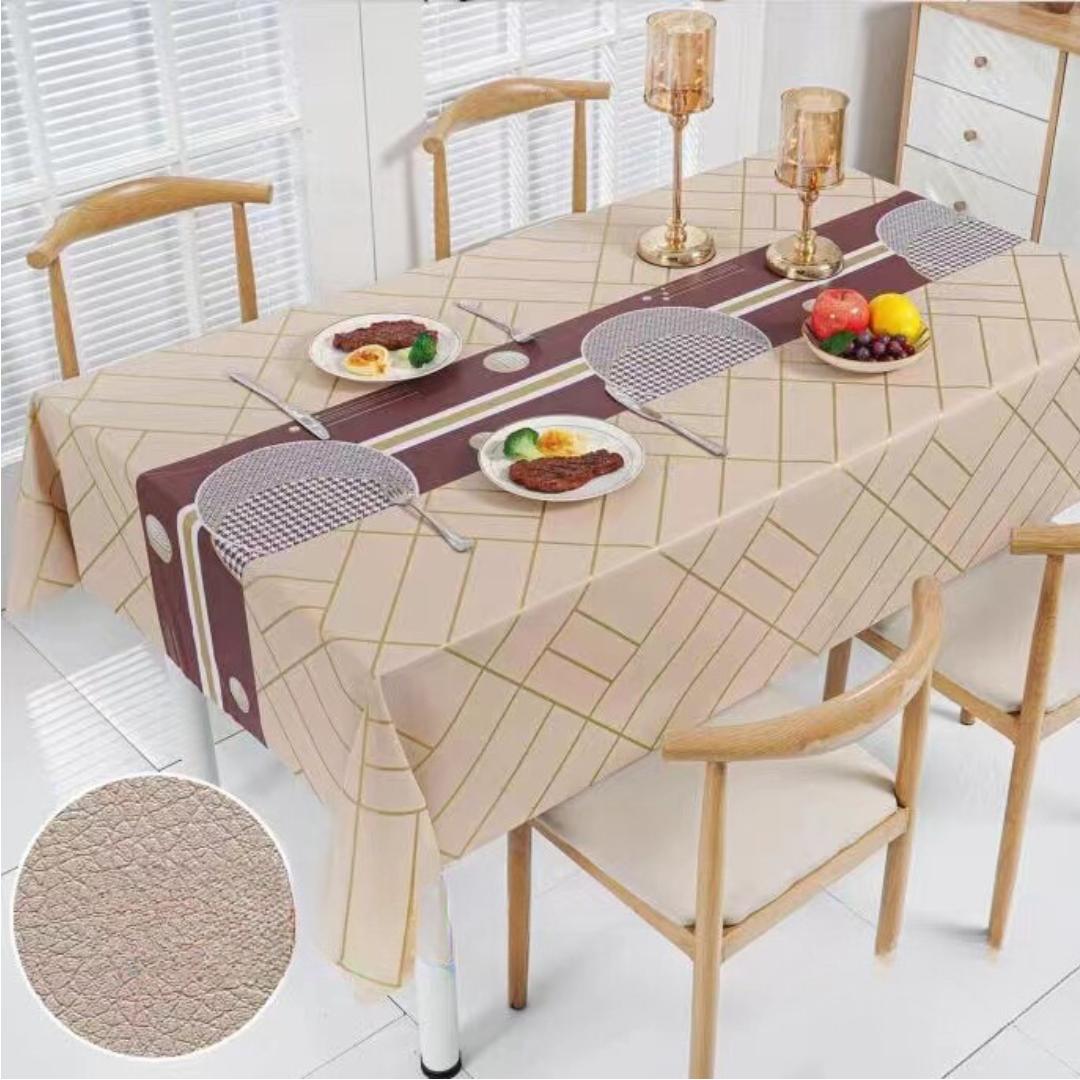 PVC Table Cloth Fabric Alas Meja /Meja Kopi /Coffee Table-4 / 6 / 8 ...