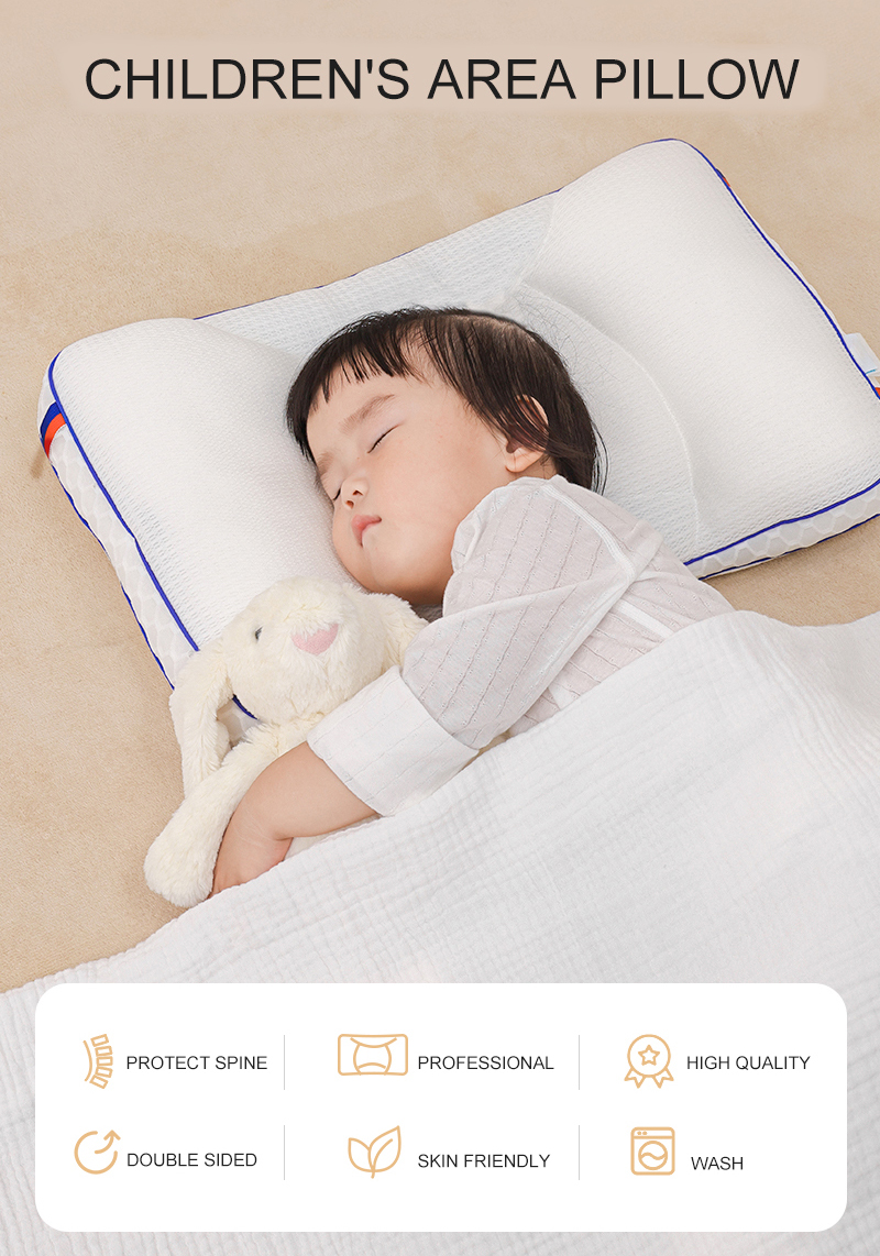 EZYLITTLES Children Neck Support Comfort Pillow for 1-8 Years old Baby ...