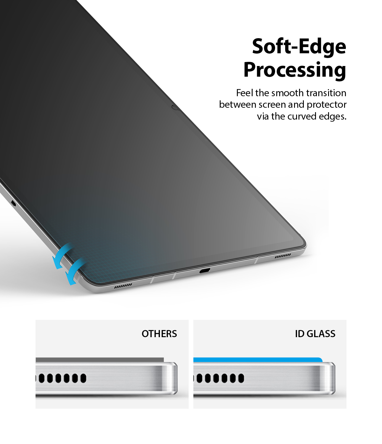 RINGKE® TEMPERED GLASS Samsung Galaxy Tab S10FE/ S9/ S9FE/ S8/ S7 ...
