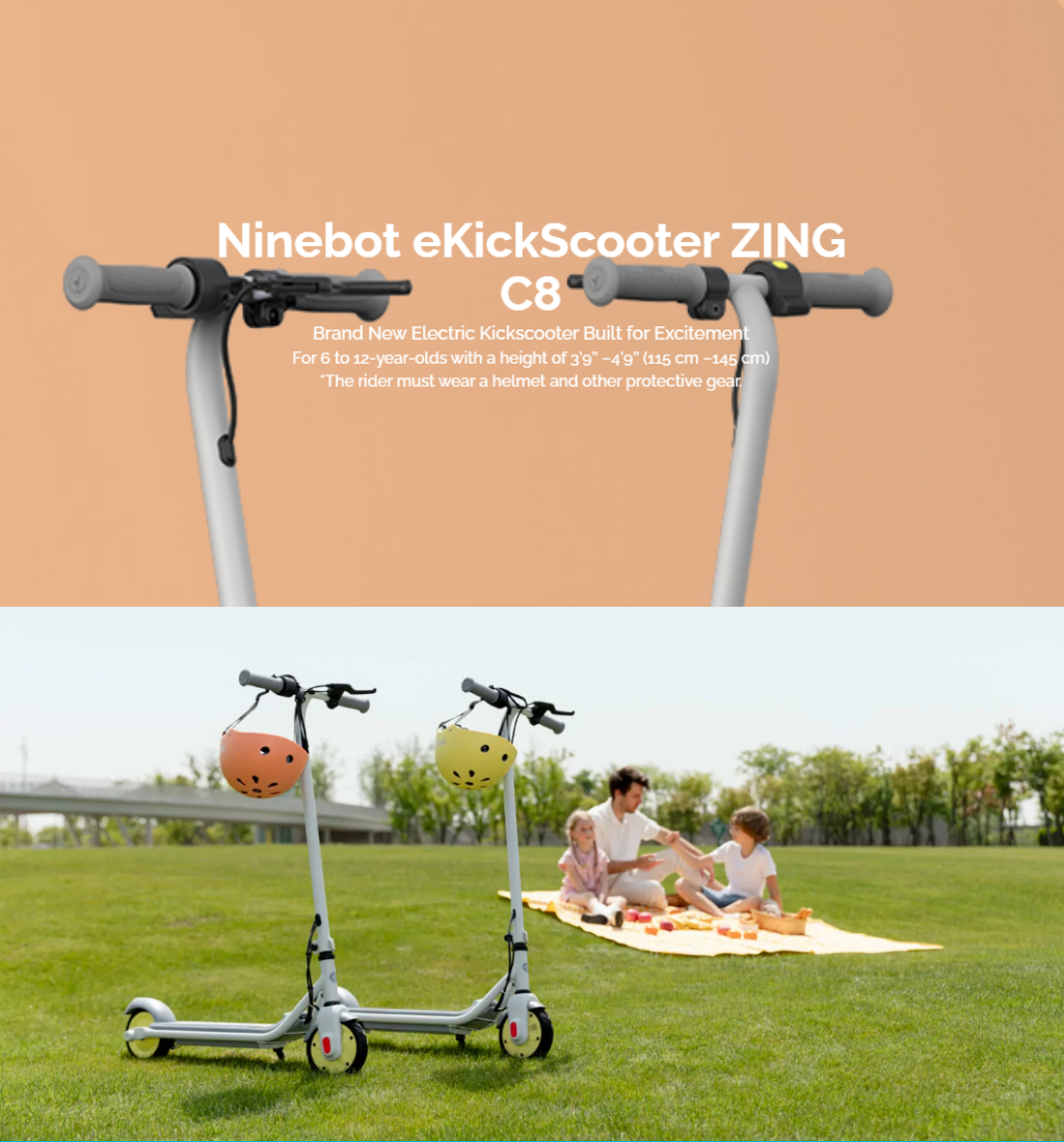 Ninebot Zing C8 6-12 ans