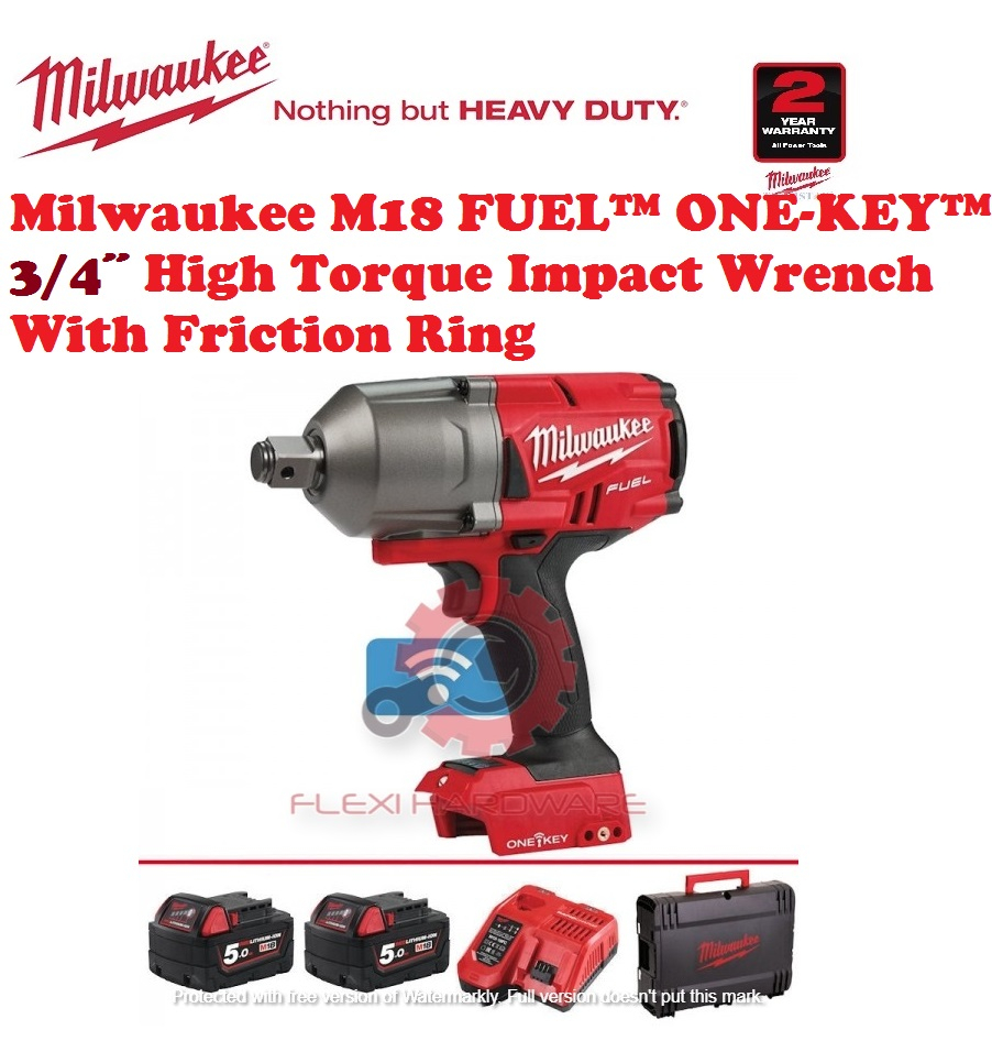 New Milwaukee M18 Fuel high torque impact wrenches