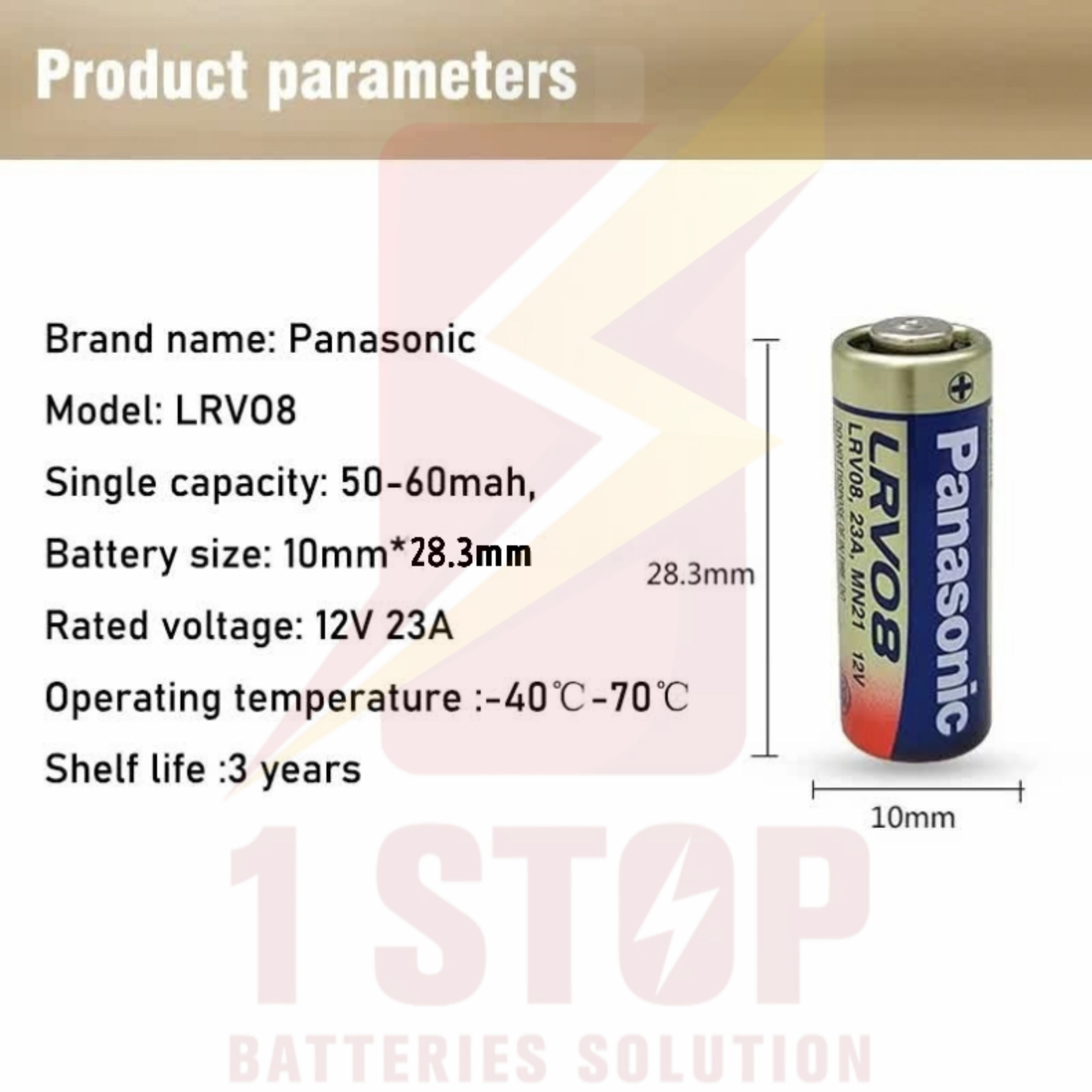 [GENUINE] Panasonic 12V Alkaline A23/23A & A27/27A 1pc or 5pcs | Shopee ...