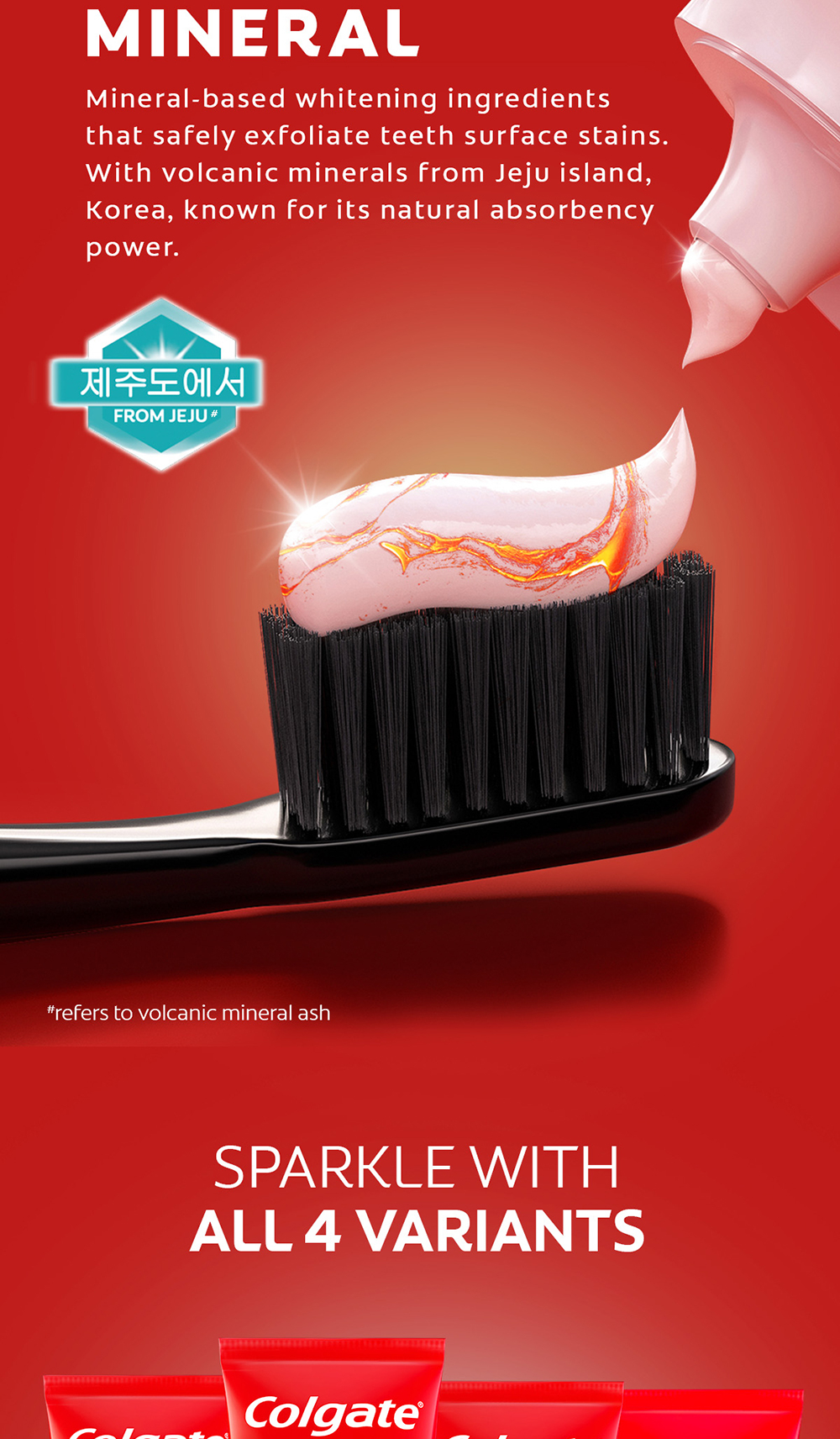 Colgate Optic White Volcanic Whitening Toothpaste (100g) | Shopee Malaysia