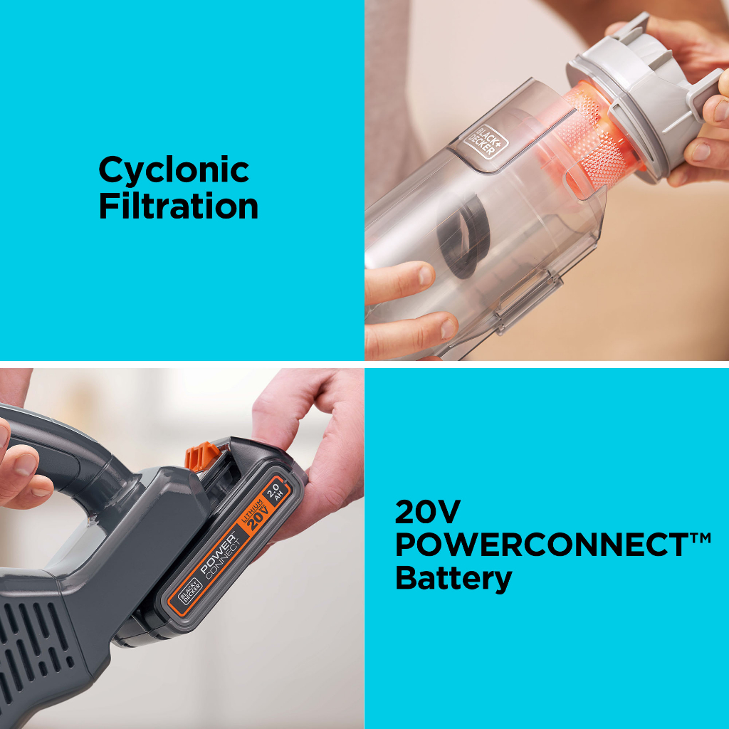 Black + Decker Power Series+ 20Volt Max LithiumIon Cordless Bag