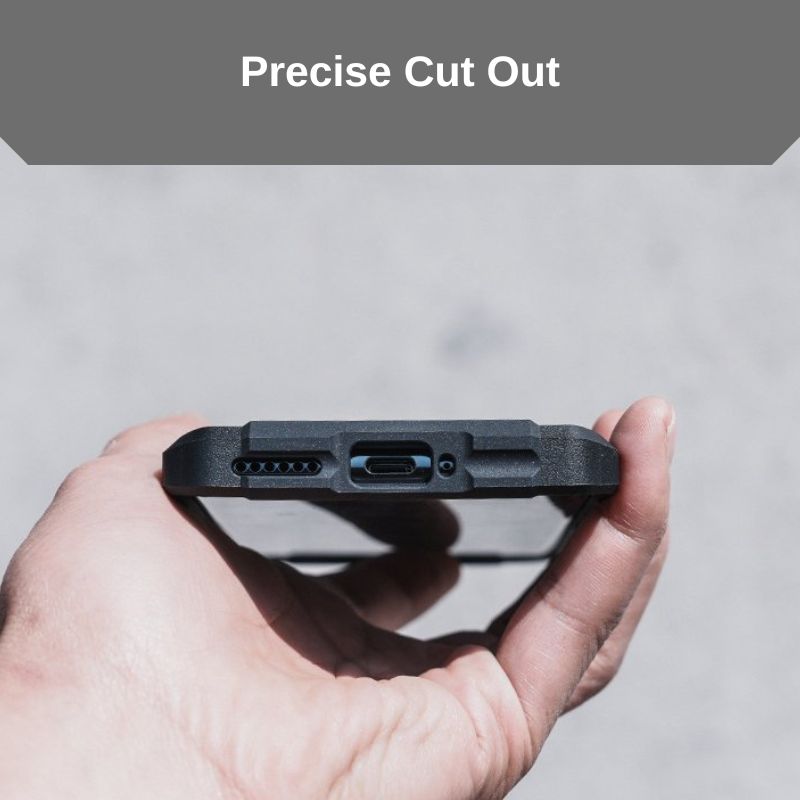 SEAHAI Cover Per Huawei P60 Pro - Custodia Morbida Silicone TPU Con Cuscino D'Aria Antiurto - Nero