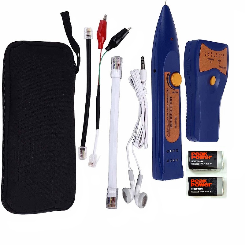 Network Cable Tester Multi PurposeTracer RJ45 RJ11 lan Cable Toner Cat5 ...