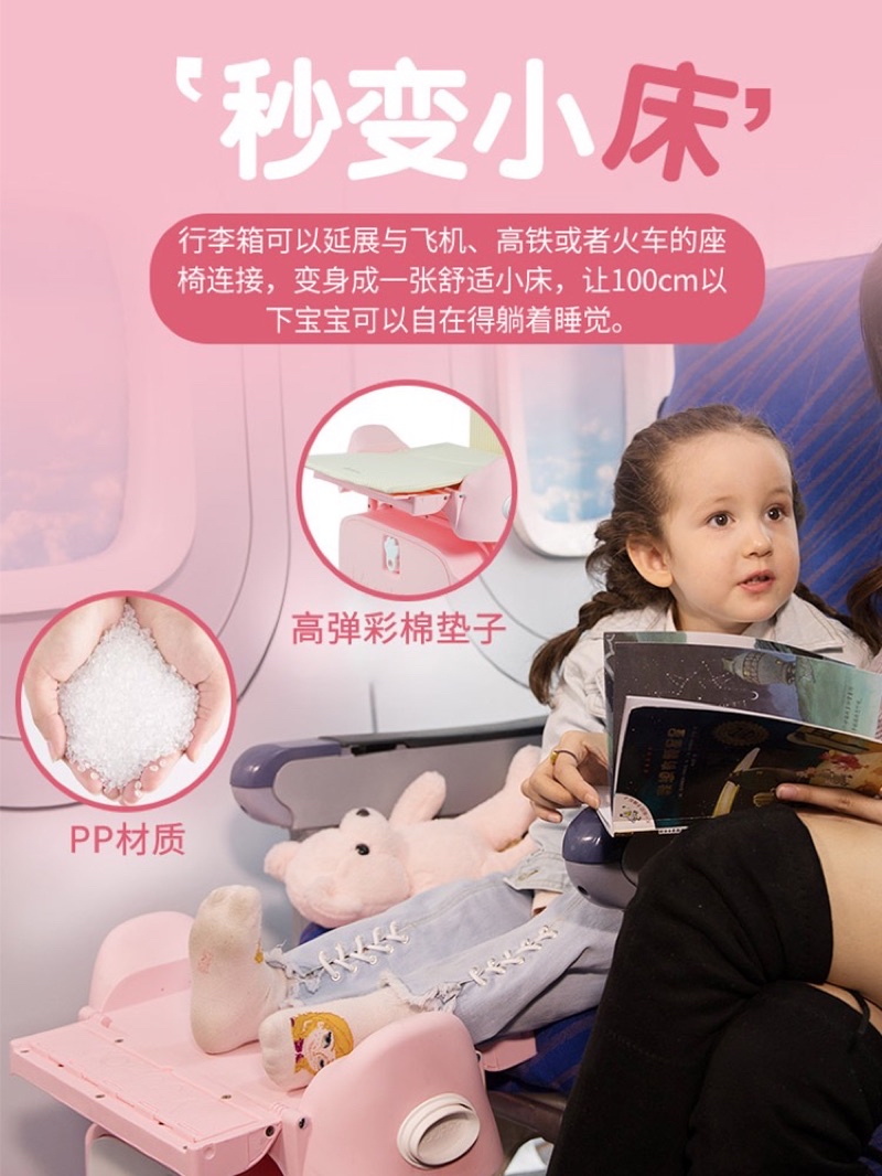 MuuHoo Ride on Suitcase Kids Baby Luggage Cartoon Budak Scooter Travel ...