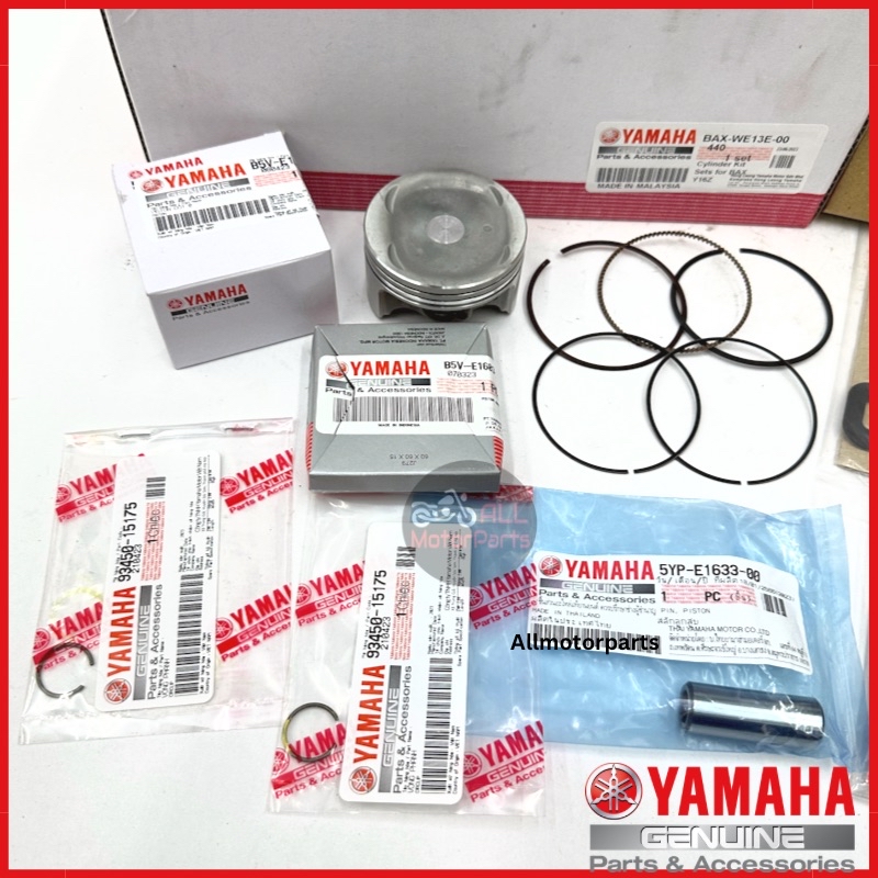 [100% ORI] Y16 Y16Z Y16ZR CYLINDER BLOCK SET BLOK PISTON & RING CLIP ...