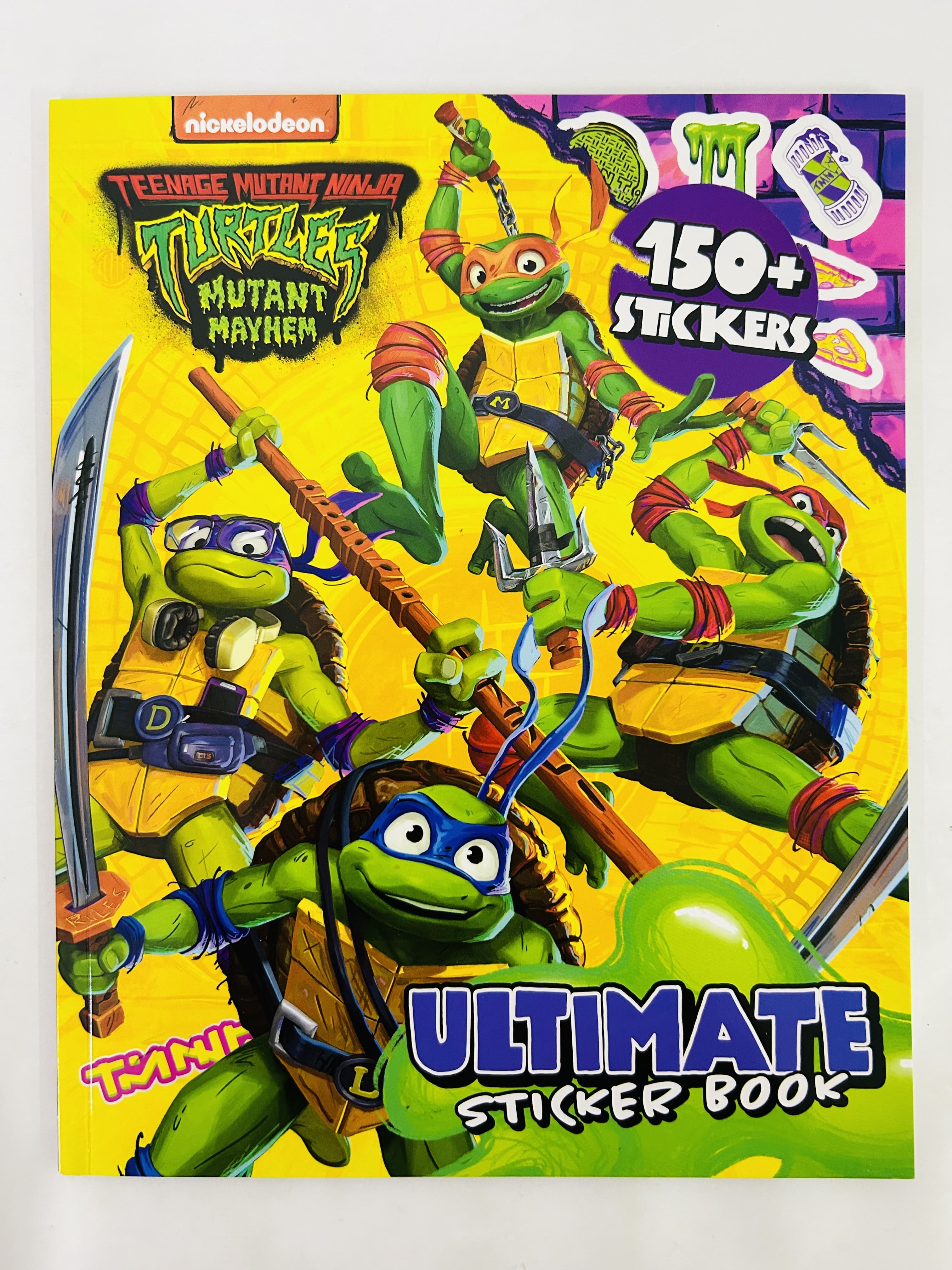 Teenage Mutant Ninja Turtles Ultimate Sticker & Activity Book For Kids ...