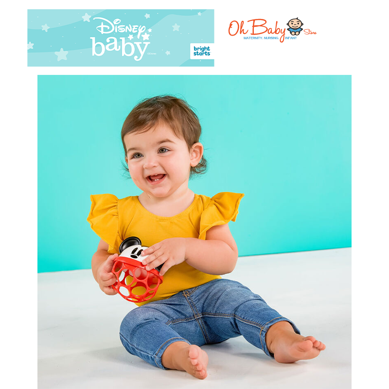 Bright Starts Disney Baby Mickey Mouse Rattle Along Buddy 0m+ | Shopee ...