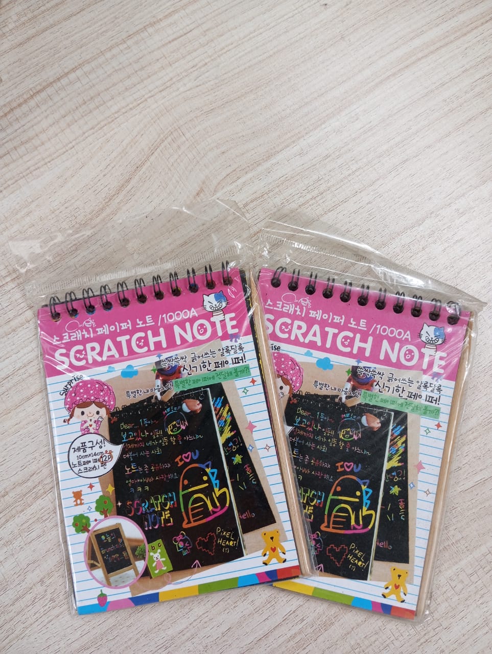 Colorful Scratching Art Book Scratch Note DIY Drawing Book Fun Activity ...