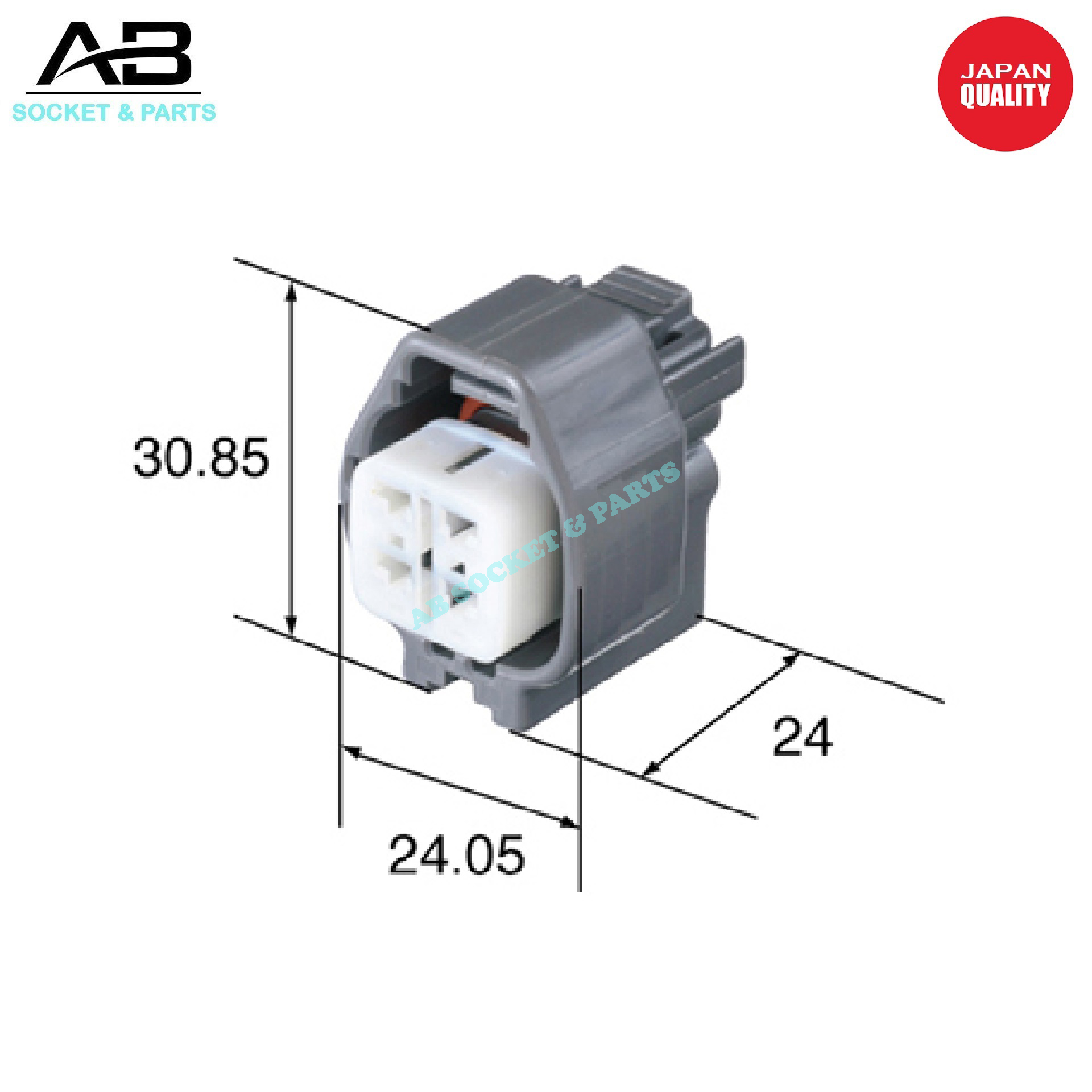 4 Pin Perodua Myvi Alza Viva Kenari Kelisa Oxygen Sensor Socket ...