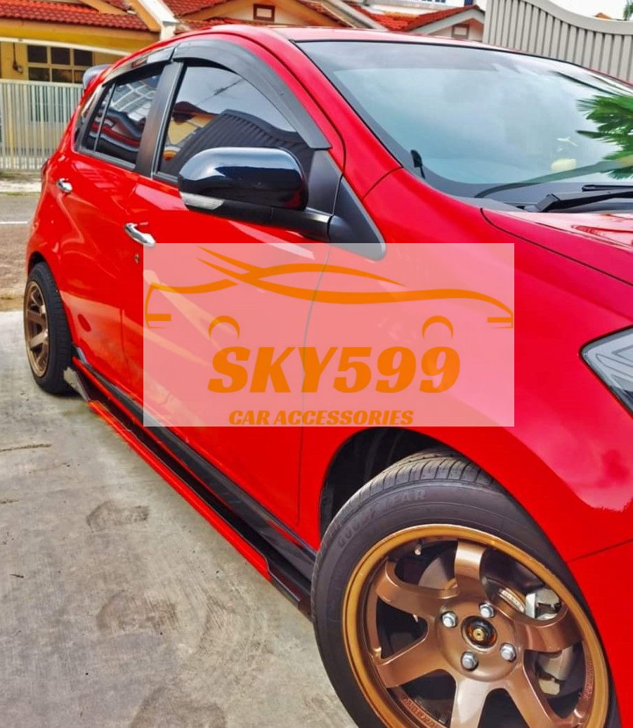 Perodua Myvi 20222024 Front Bumper Diffuser Lip Wrap Angle Splitters