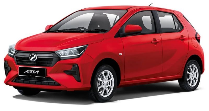 AMAZING PERODUA NEW AXIA 2023-2024 CAR FOG LAMP FRAME GARNISH FOG LIGHT ...