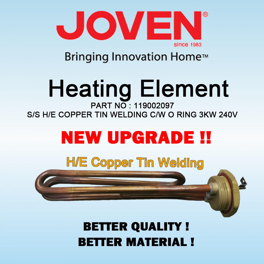 JOVEN 100 Authentic Heating Element for JOVEN Water Heater Storage