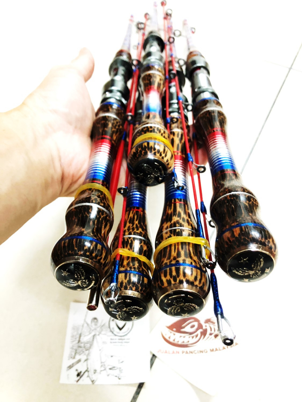 SKYGITZ MALAYSIA JORAN UDANG HANDMADE CUSTOM KAYU JATI BELANDA SUPER ...