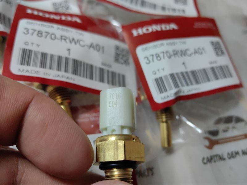 Engine Coolant Temperature Sensor 2022 Honda Accord 37870-RWC-A01 2018
