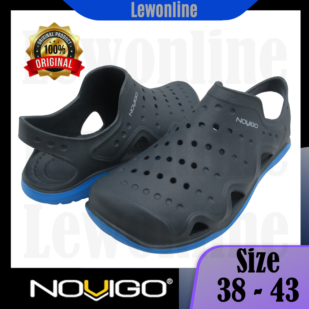 Novigo® Lucca Dual Density Unisex EVA Sandal M1520GY | Shopee Malaysia