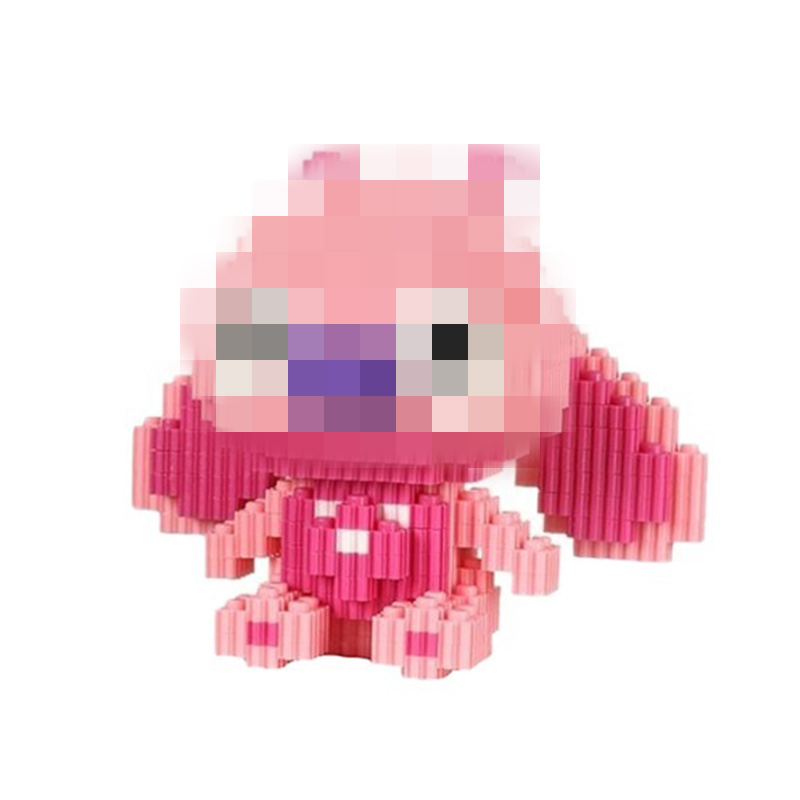 Wenbo Cartoon Characters Nano Block Micro Mini Block Cartoon Cute Hero ...