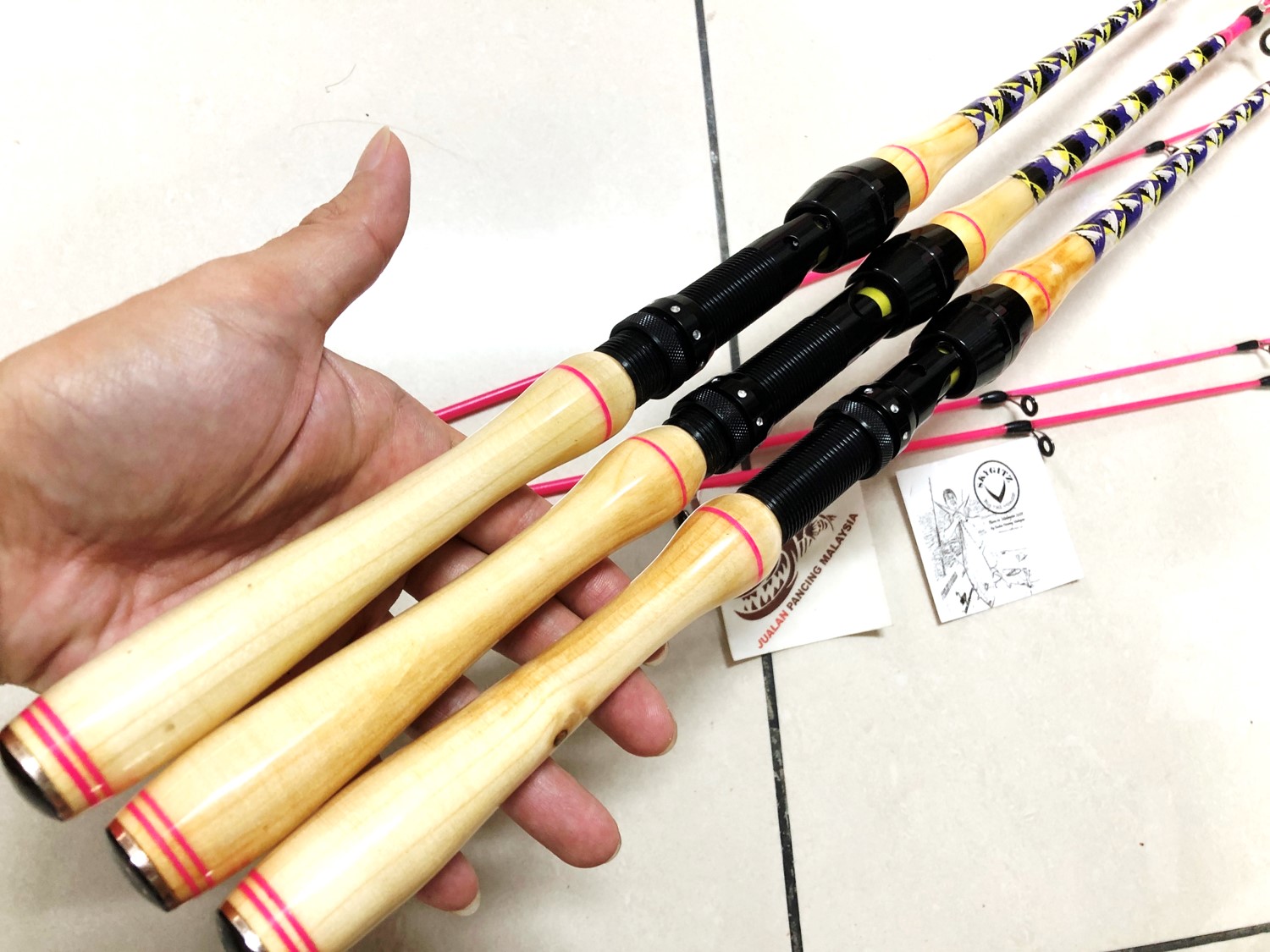 SKYGITZ MALAYSIA JORAN UDANG HANDMADE CUSTOM KAYU JATI BELANDA SUPER ...