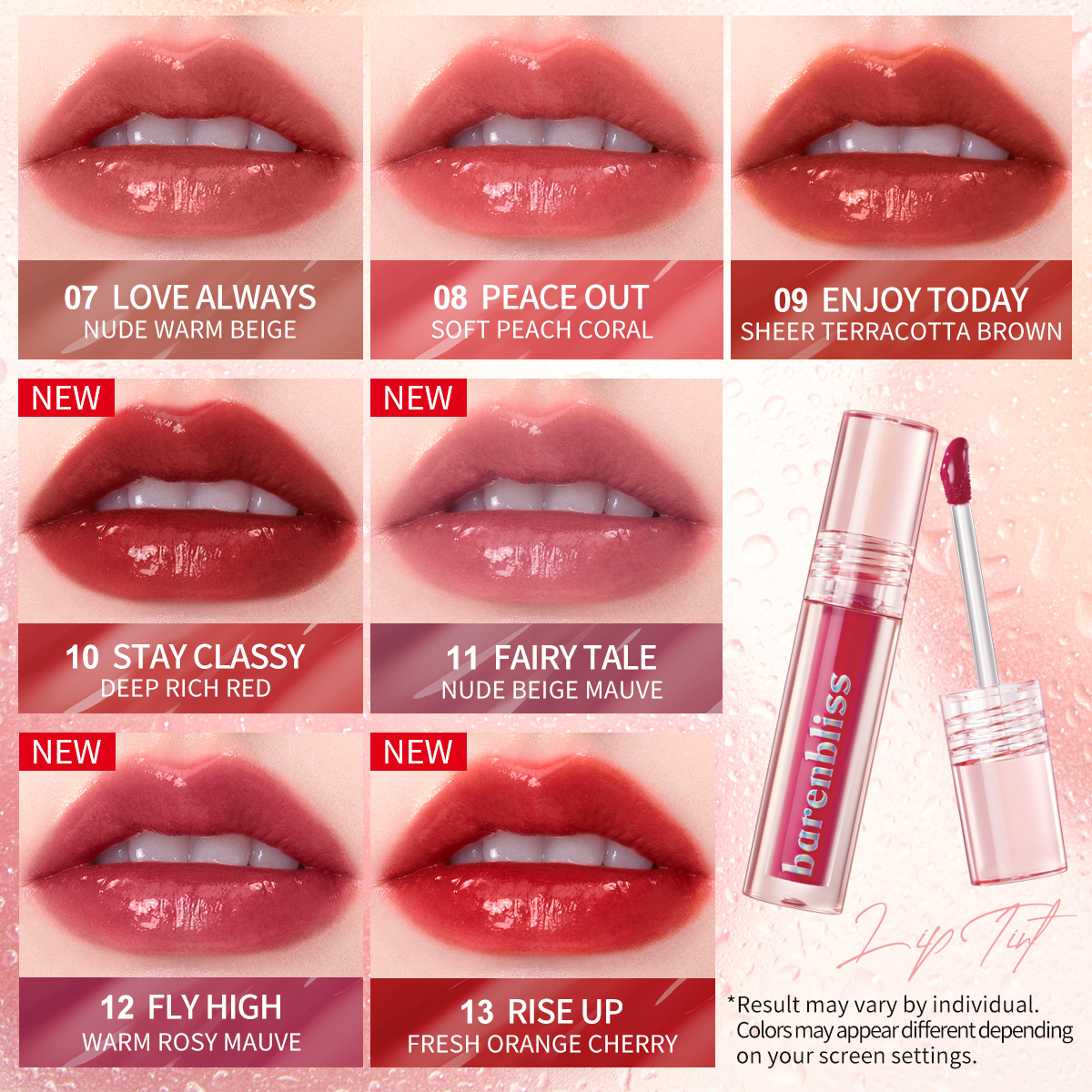 [HOT] BNB Barenbliss Peach Makes Perfect Lip Tint Lip Gloss [Natural ...