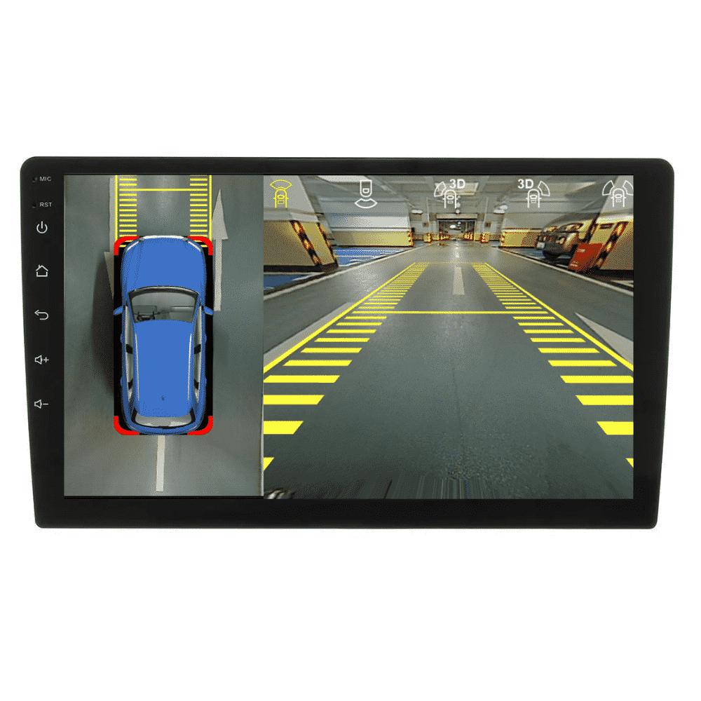 NAPOLI Android Player 2+32GB 4 Core Support 360 Surround View Camera ...