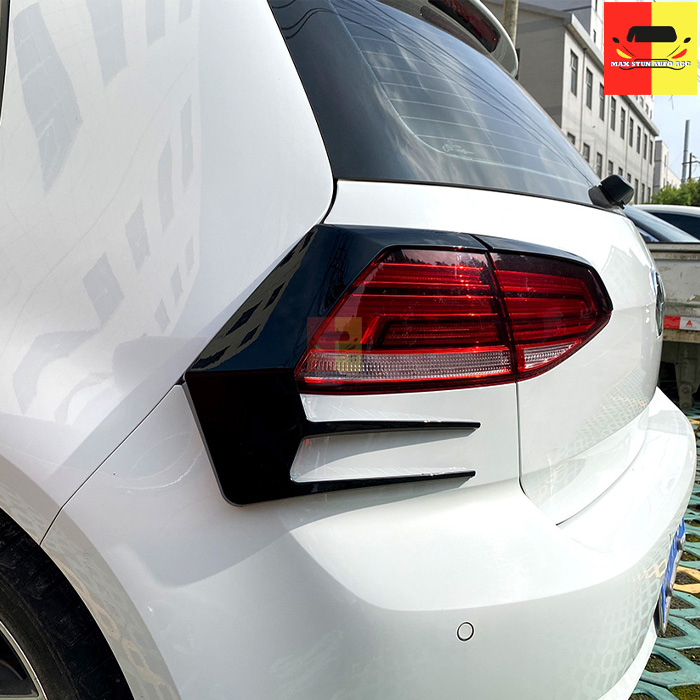 VOLKSWAGEN GOLF MK7 MK7.5 R GTI R-LINE REAR TAIL LIGHT LAMP COVER TRIM ...