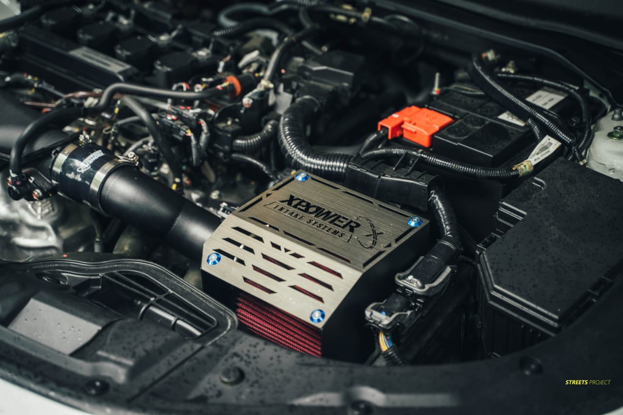 XPower AIR INTAKE Honda CIVIC FE New Air Intake Systems/ Akra Downpipe ...