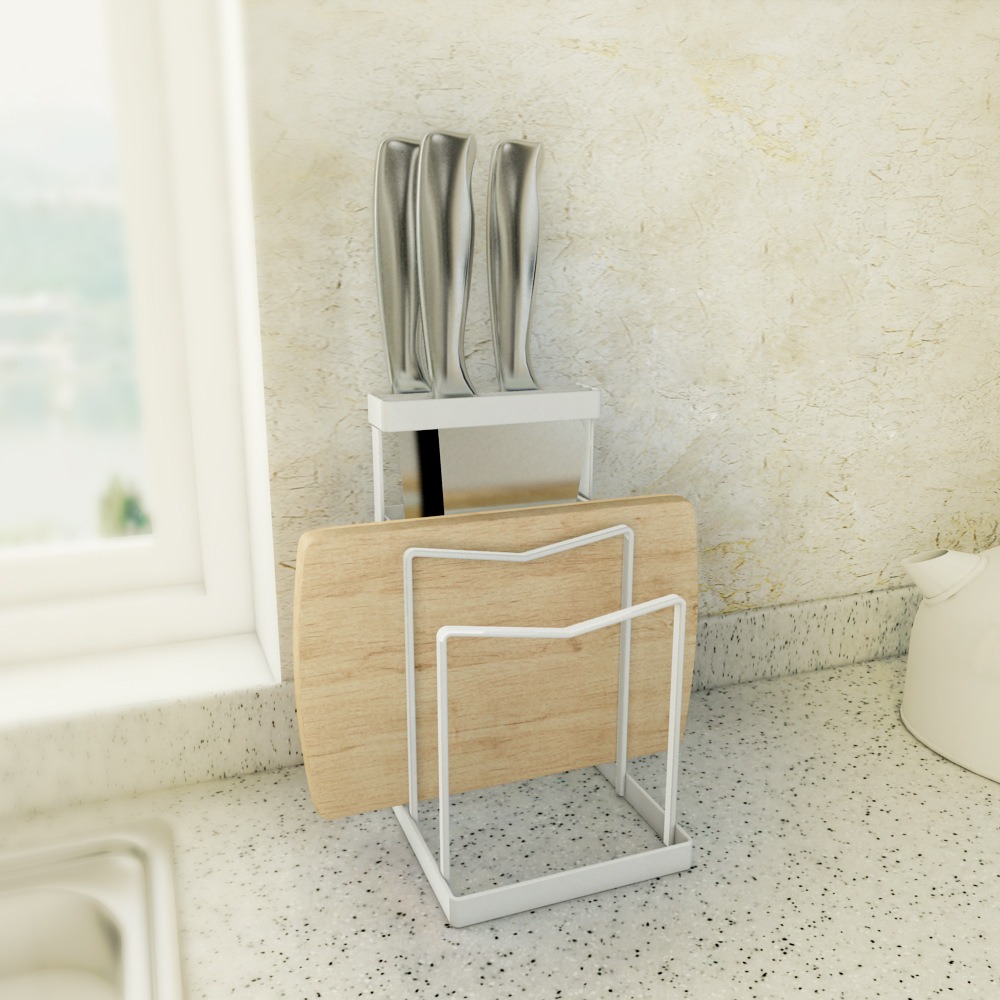 Minimalist Knives Rack, Kitchen Knife Rack For Knives and Chopping ...
