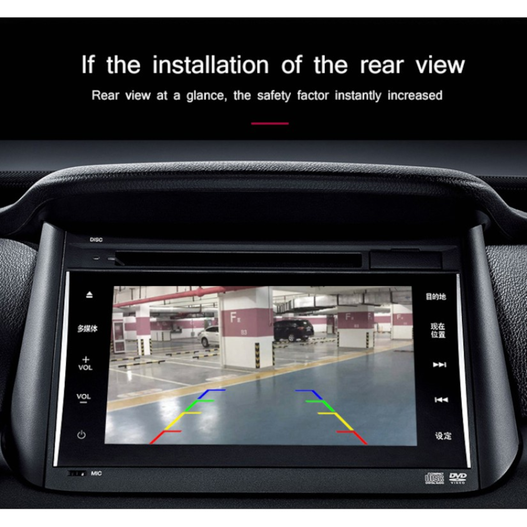 Car Reverse Camera 170 Degree HD Night Vision CCD Waterproof - 4Led ...