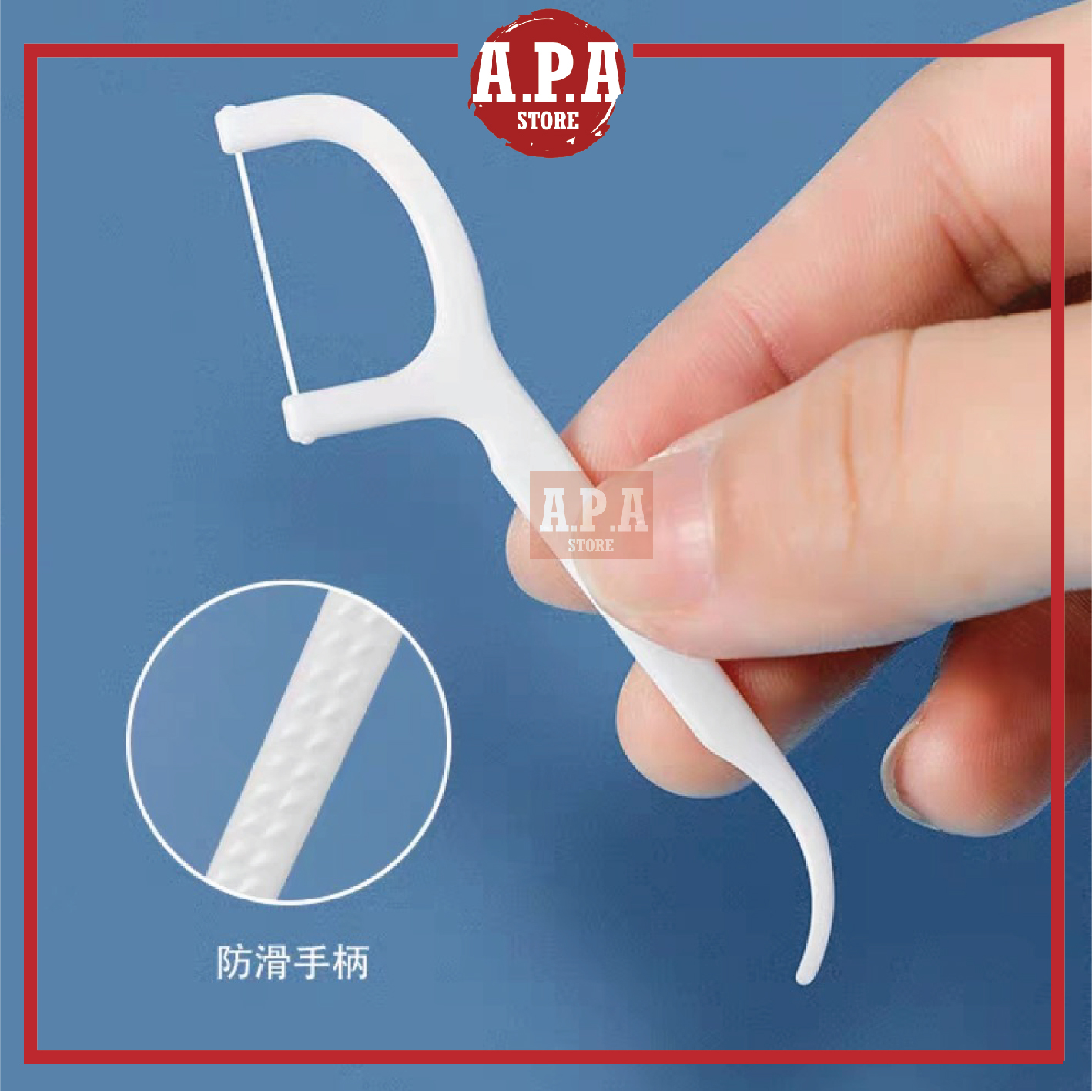APA High Elasticity Dental Floss Picks Superfine Toothpick Deep ...
