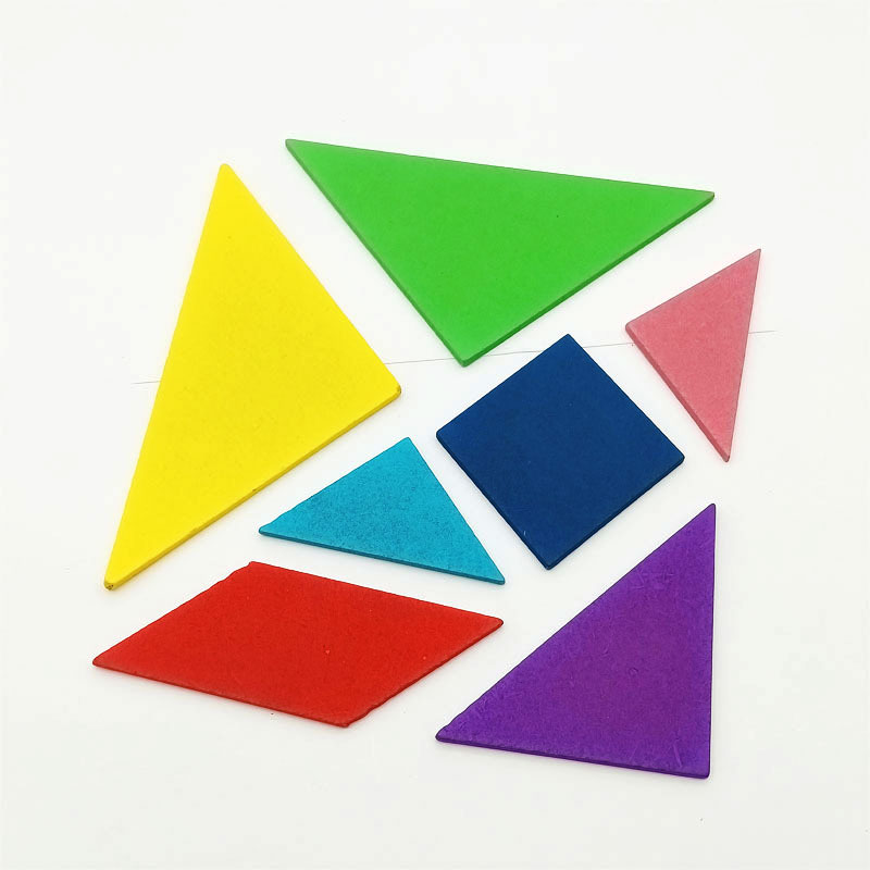 𝐀𝐑𝐓𝐈𝐒𝐓𝐈𝐂 𝐄𝐗𝐏𝐑𝐄𝐒𝐒𝐈𝐎𝐍 Sortable Shape Jigsaw Puzzle Wooden Tangram Puzzles ...
