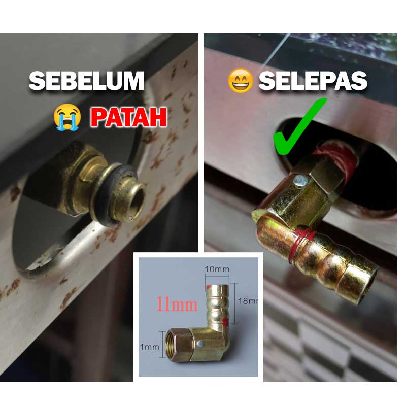 Hob on sale gas connection