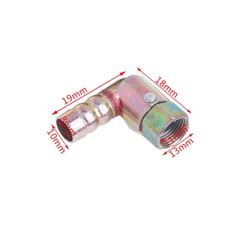 Universal Gas Stove Connector Hose Hob Inlet fitting Joint elbow