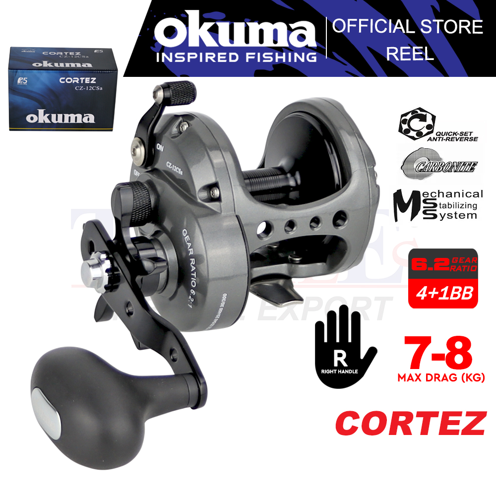 Okuma Cortez Star Drag Conventional Fishing Reel (Model: CZ-10CSa