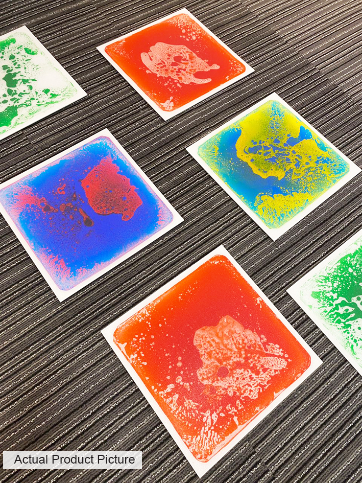 UV Liquid Floor Tiles Sensory Liquid Gel Floor Tiles for tactile and ...