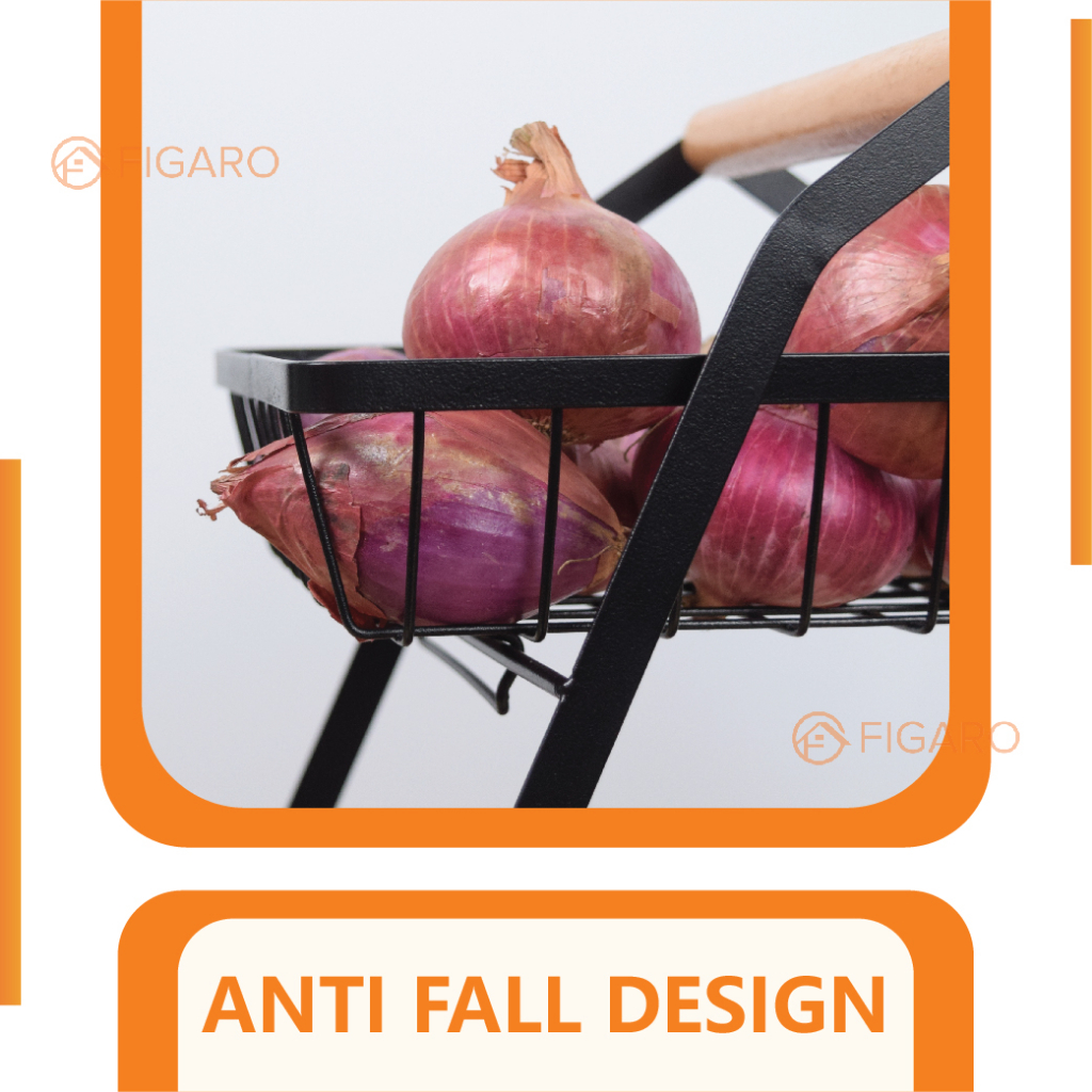 【CLEARANCE】FIGARO Onion Rack Stainless Steel Multipurpose Rack ...