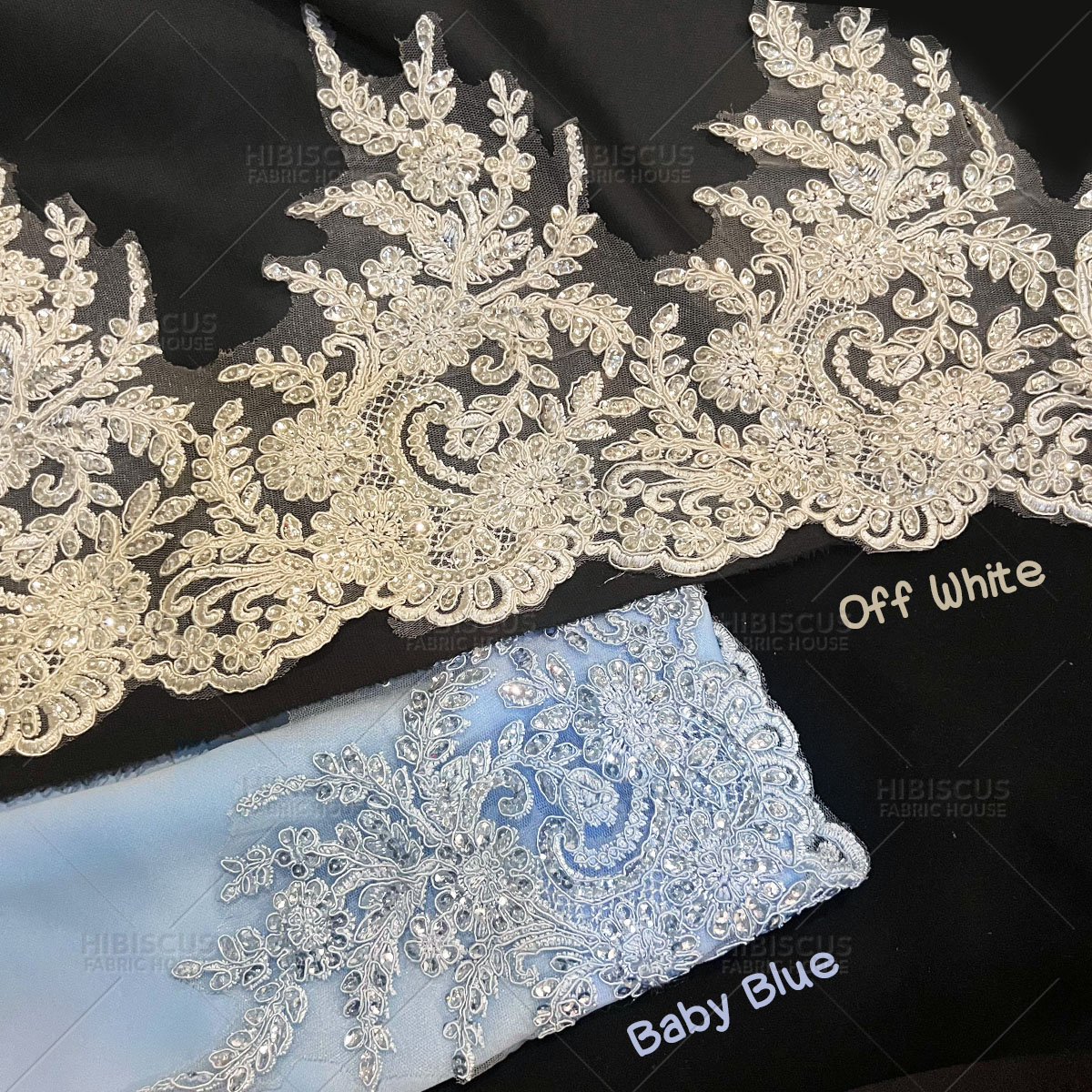 Border Lace Pengantin / Border Baju (26cm SAIZ BESAR) Markonah ...